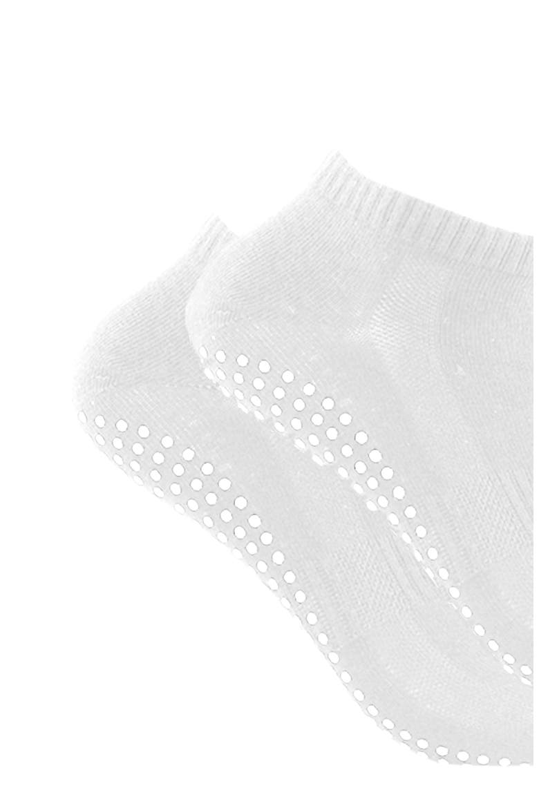 2-Pack Gripper Ankle Socks, Alternate, color, WHITE