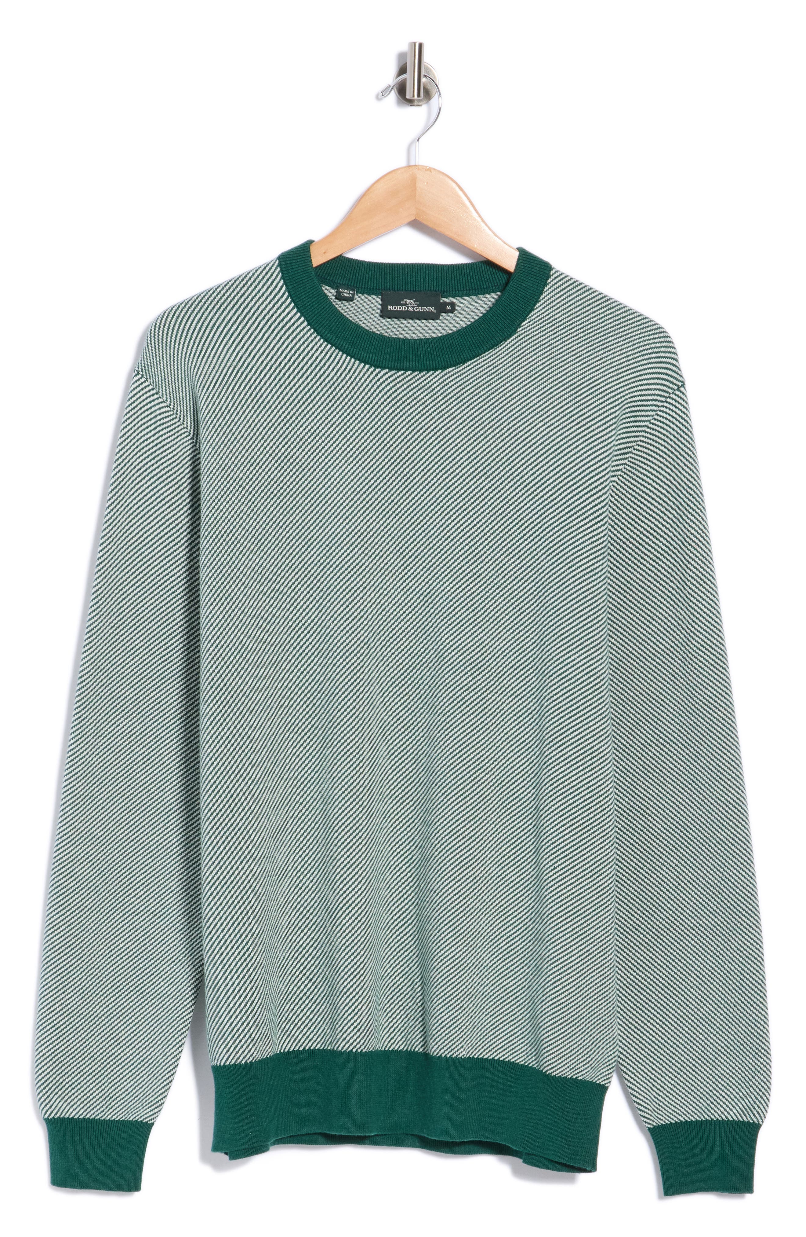 Redcliff Creek Stripe Crewneck Sweater