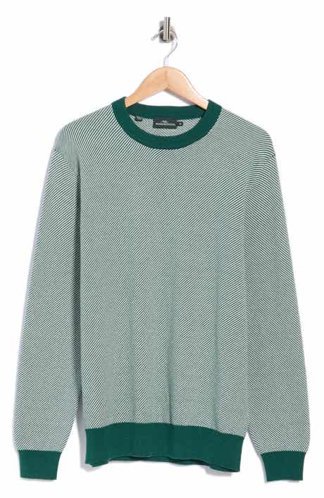 Redcliff Creek Stripe Crewneck Sweater