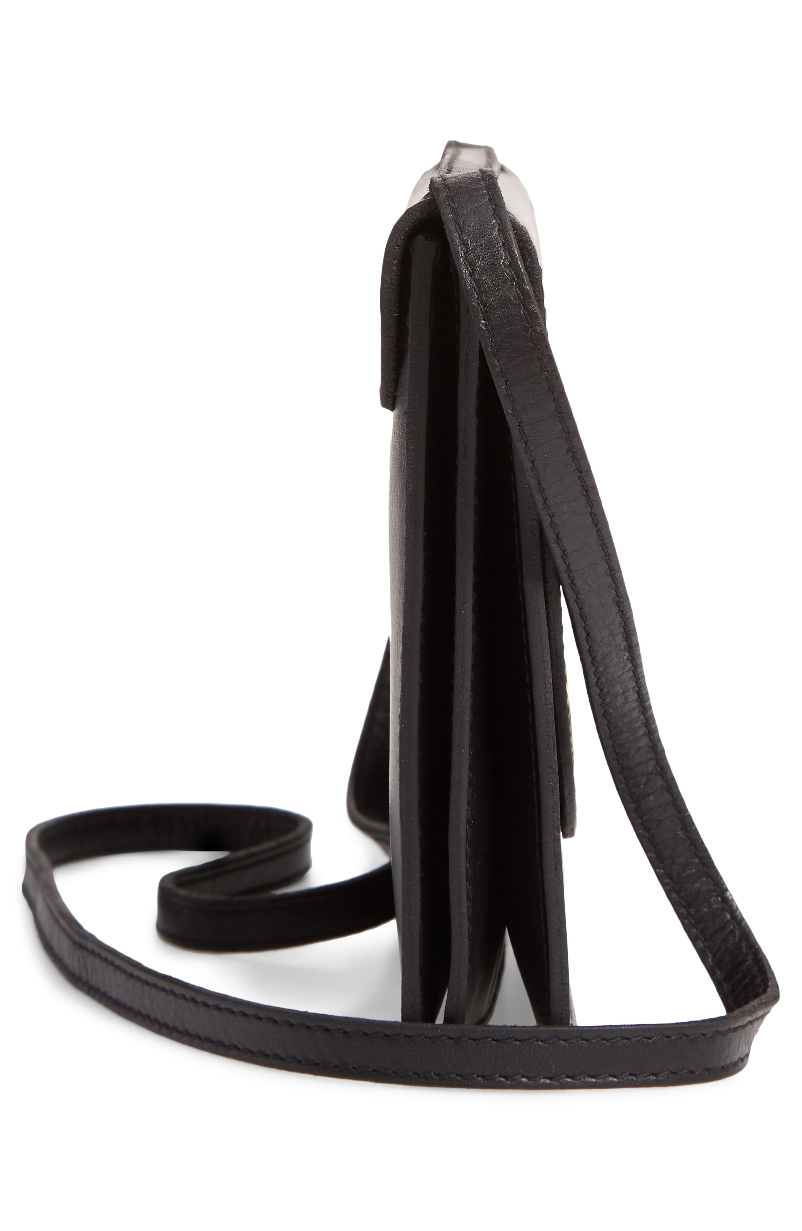 Madewell The Slim Convertible Leather Shoulder Bag, Alternate, color, 