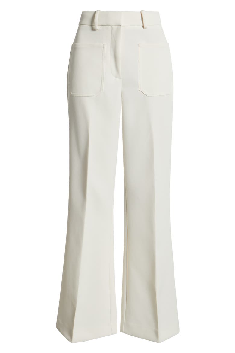 Priya Flare Pants, Alternate, color, CREAM