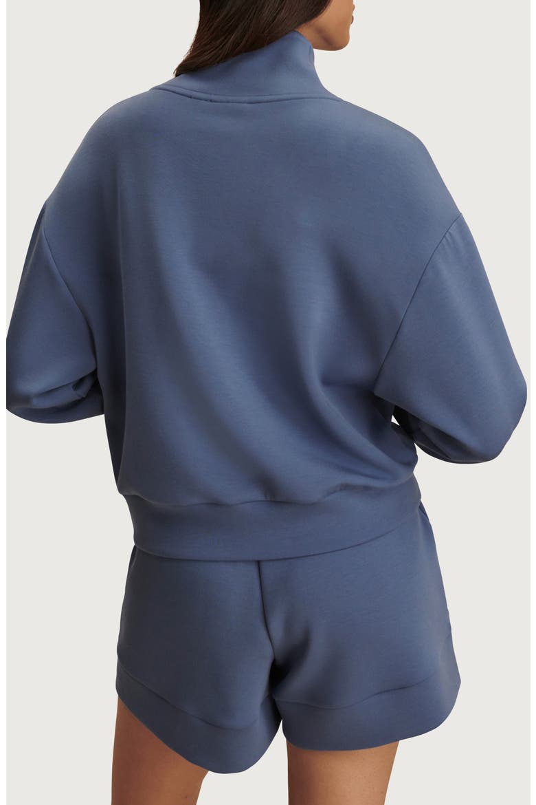 Davidson Woven Sweatshirt, Alternate, color, BIJOU BLUE