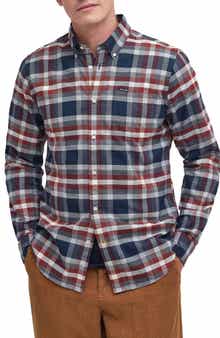Bownmont Plaid Button-Down Shirt