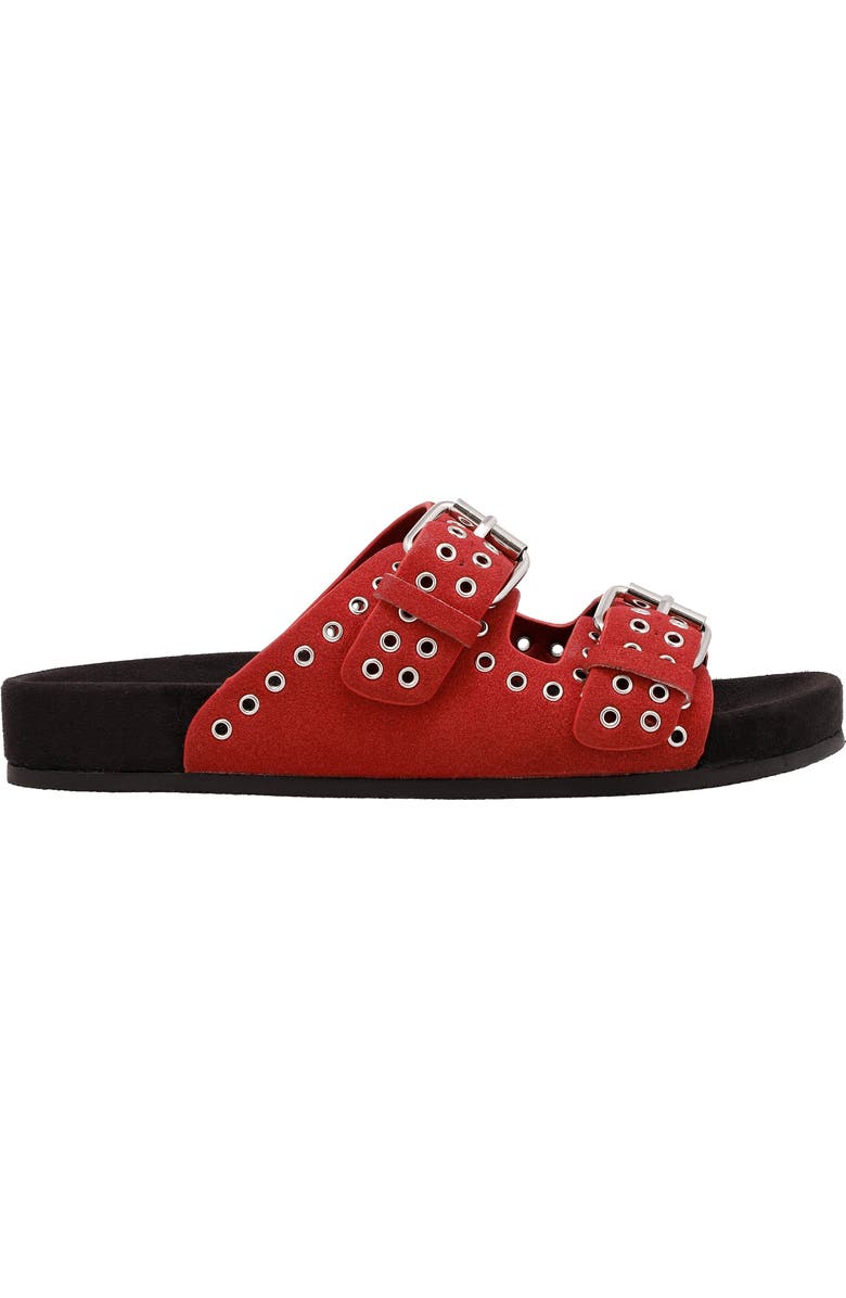 MIA Brooklyn Slide Sandal, Alternate, color, Red