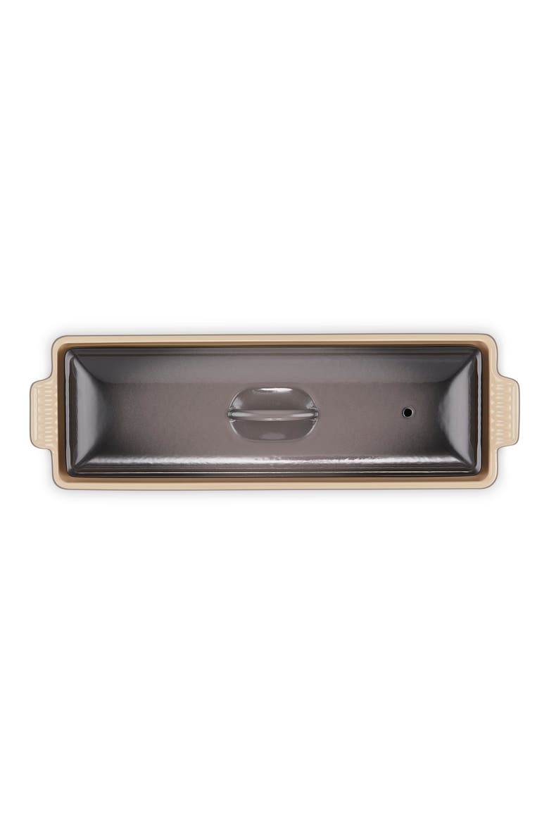 1.5-Quart Enameled Cast Iron Pate Terrine, Alternate, color, OYSTER