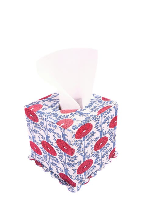 Scallop Tissue Box Cover