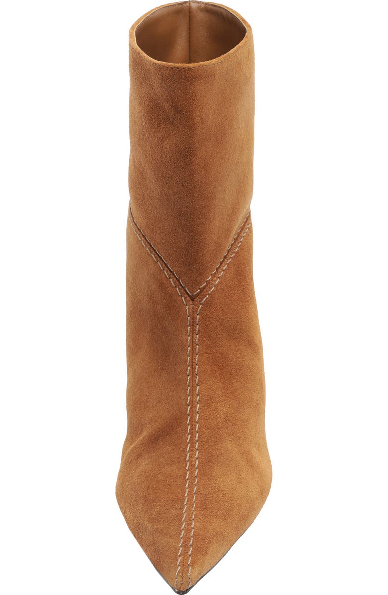 Alexandre Birman Malva Pointed Toe Bootie, Alternate, color, Espresso