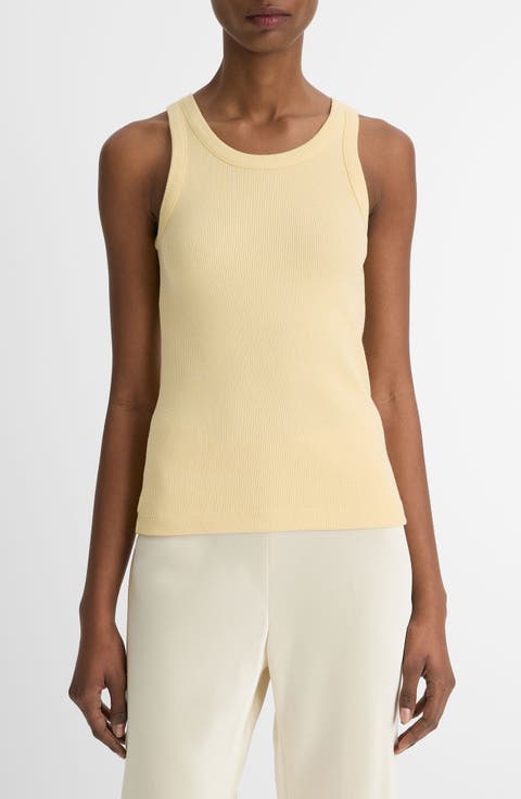 Scoop Neck Rib Tank