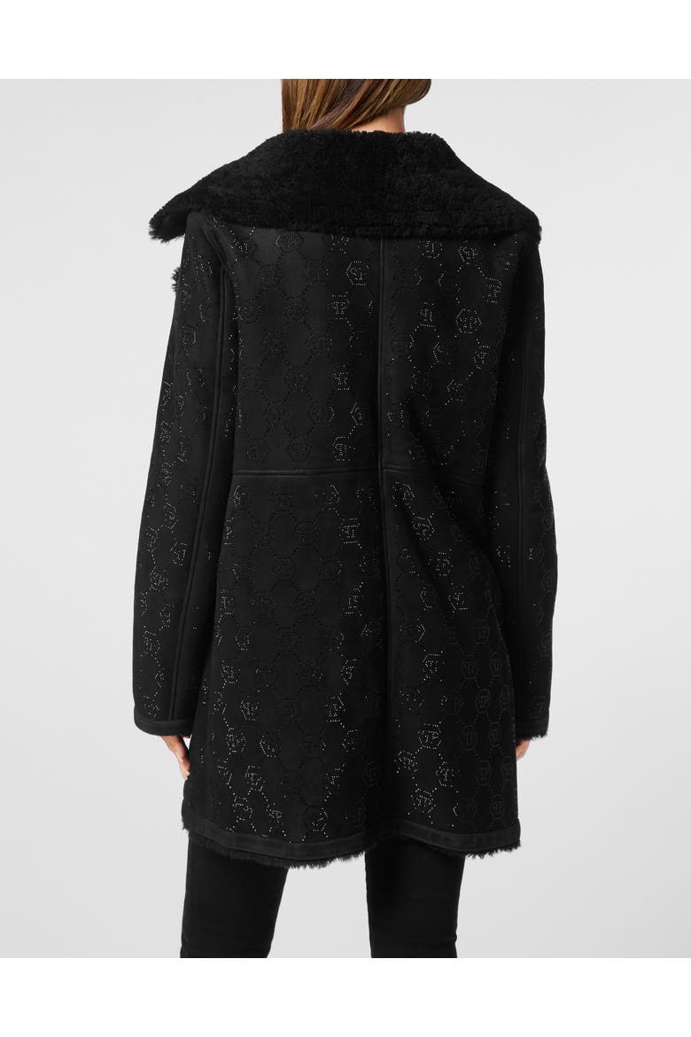 Coat Monogram Women, Alternate, color, black