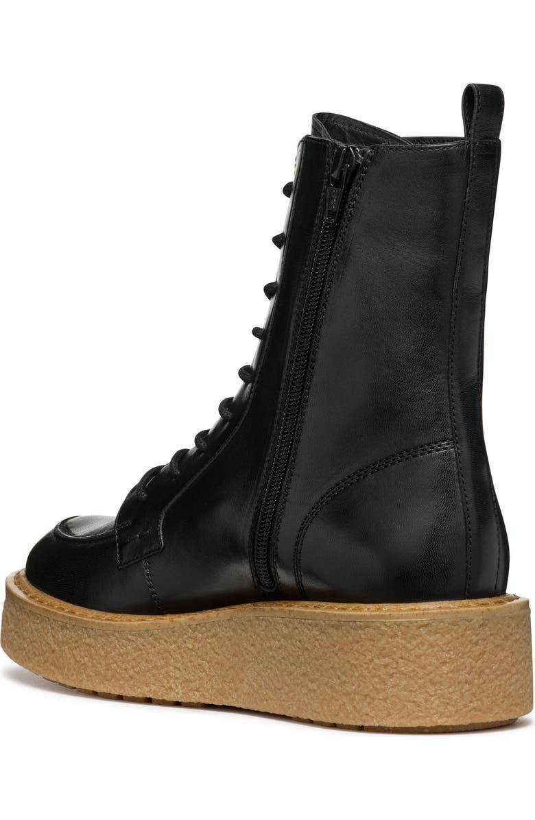 Geox Elidea Platform Wedge Lace-Up Bootie, Alternate, color,