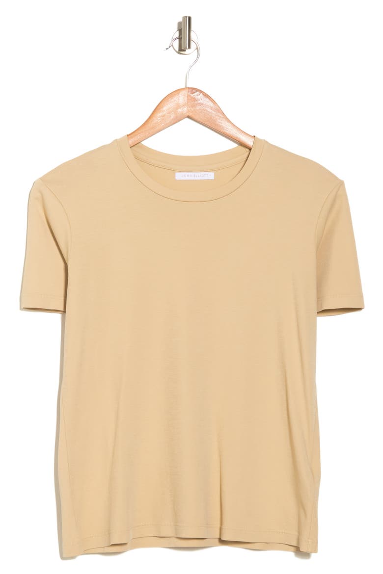 High Twist Cotton Classic T-Shirt, Main, color, FLAX