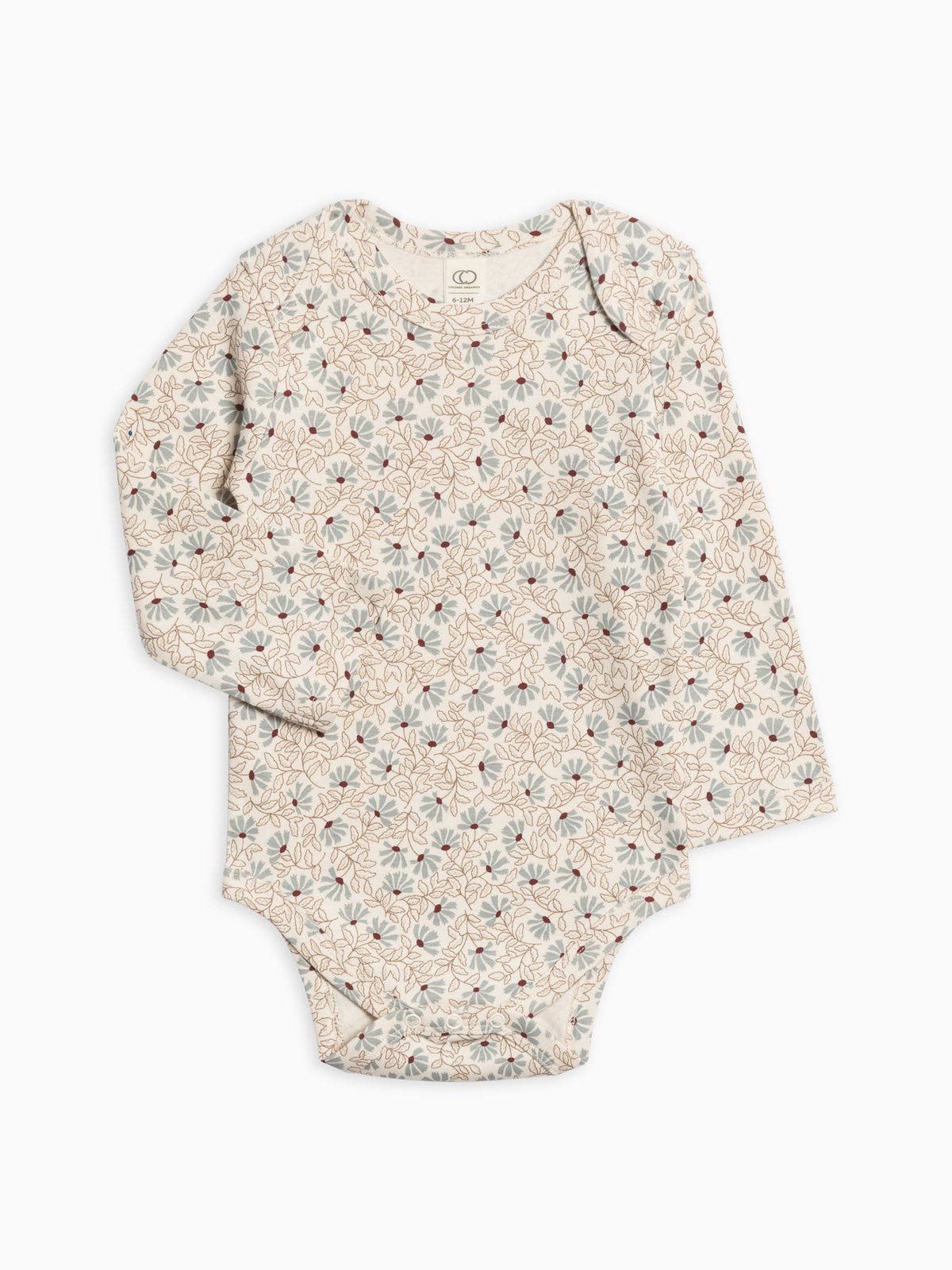 Colored Organics Kids'  Organic River Bodysuit In Neutral