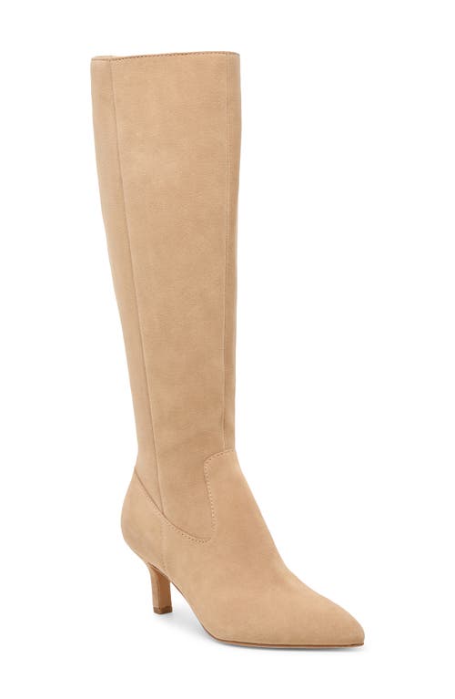 Dolce Vita Attie H2o Water Resistant Knee High Boot In Brown