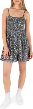 Hurley Daisy Trellis Sleeveless Minidress