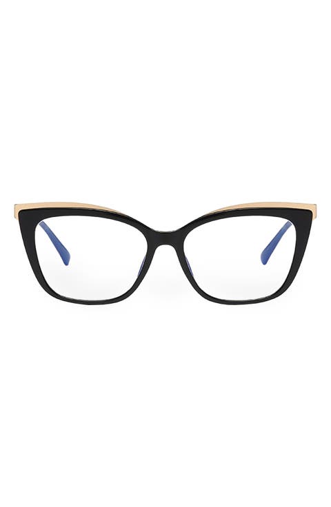 Jami 53mm Cat Eye Blue Light Blocking Glasses