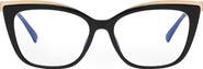 Fifth & Ninth Jami 53mm Cat Eye Blue Light Blocking Glasses