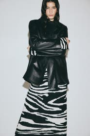 H&M Jacquard-knit Skirt