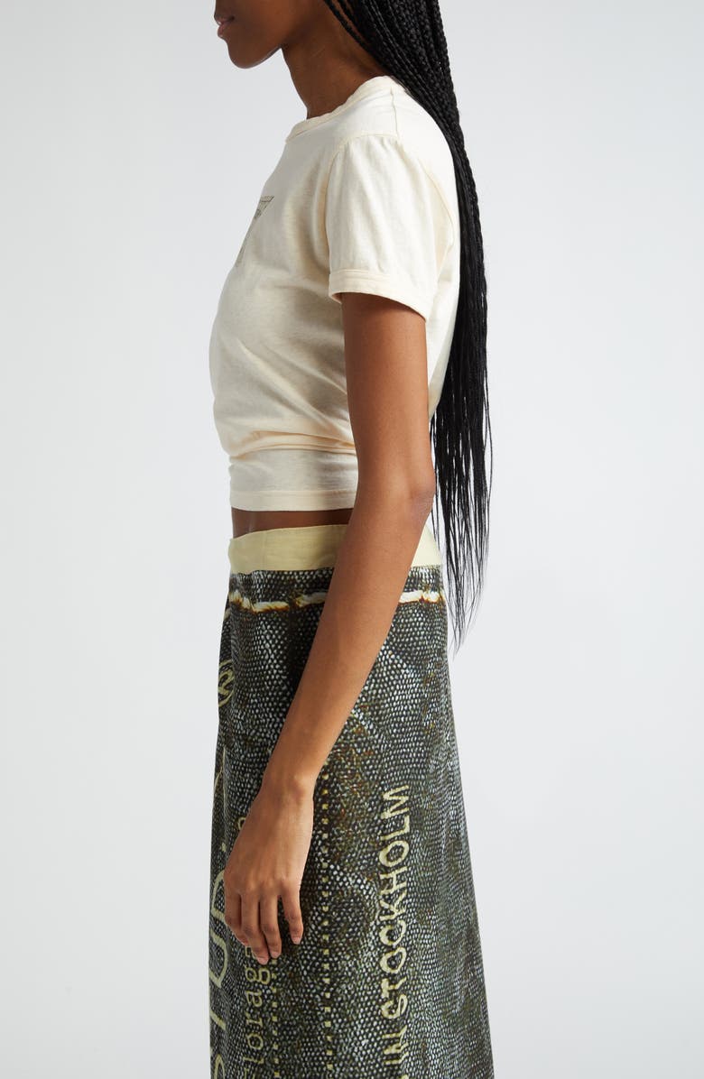 Acne Studios Etza Midsummer Logo Graphic T-Shirt, Alternate, color, 