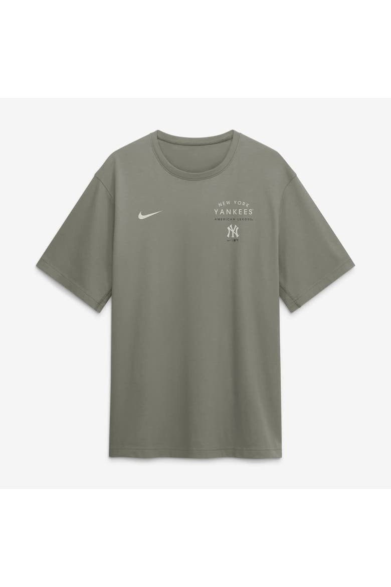 Men's Nike  Olive New York Yankees Statement Dri-FIT Primary T-Shirt, Alternate, color, Olive