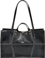 OLD TREND Rosa Genuine Leather Spacious Carryall Tote