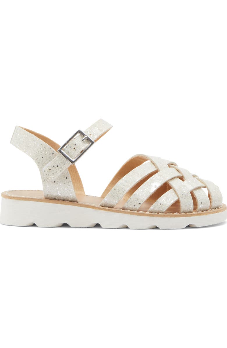 Harper Canyon Kids' Rowan Sparkle Fisherman Sandal, Alternate, color,