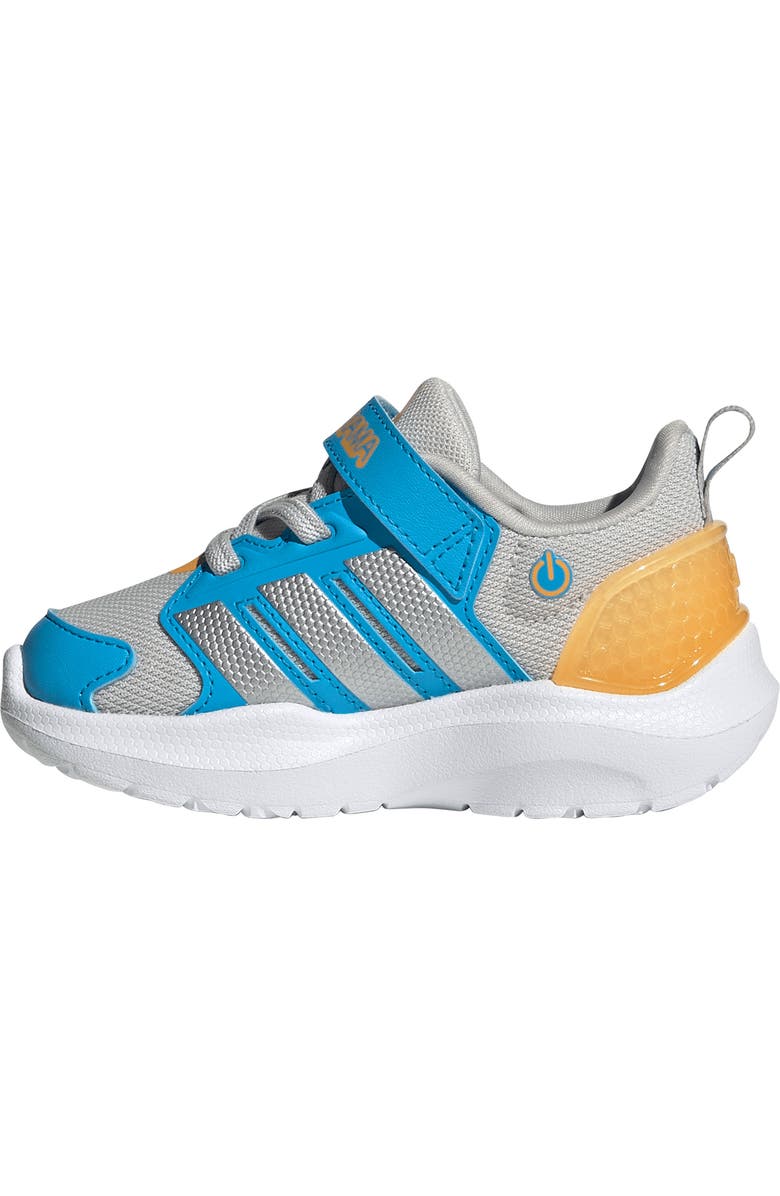 adidas Kids' Lightorama Sneaker, Alternate, color, Grey / Matte Silver/ Aqua