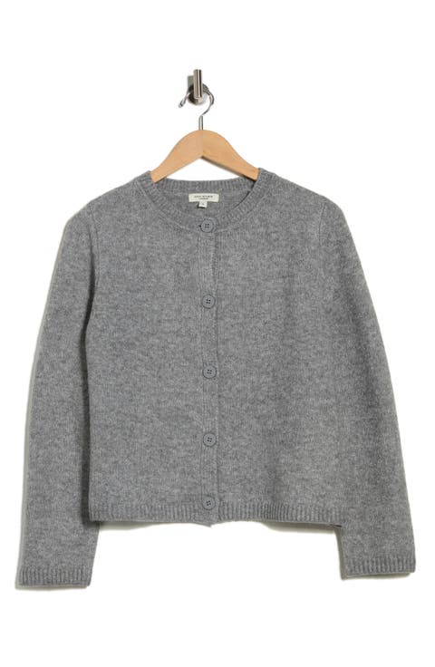 Cropped Cardigan Sweater