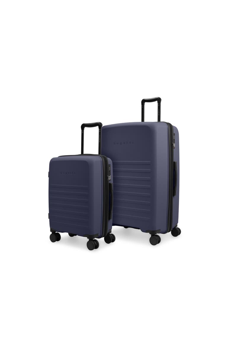 - Seoul 2 Piece Hardside Luggage Set with Expansion - Navy, Main, color, Navy
