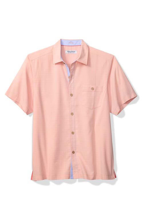 Tommy Bahama Castal Cool Costa Check Short Sleeve Button-up Shirt