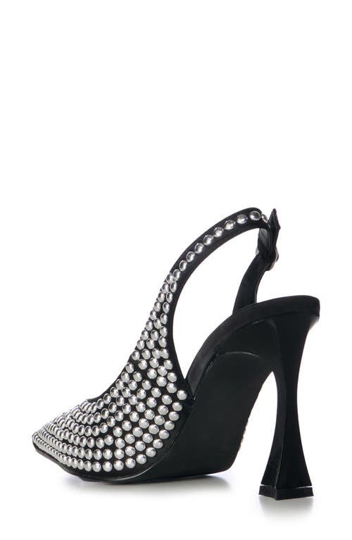 Azalea Wang Almida Slingback Pointed Toe Pump In Black