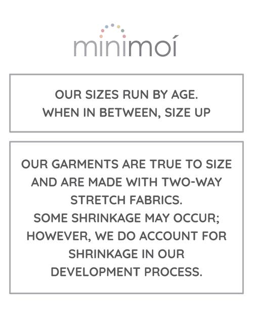 Minimoi Cotton Rich Nightgown With Embossed 3d Graphics In Purple