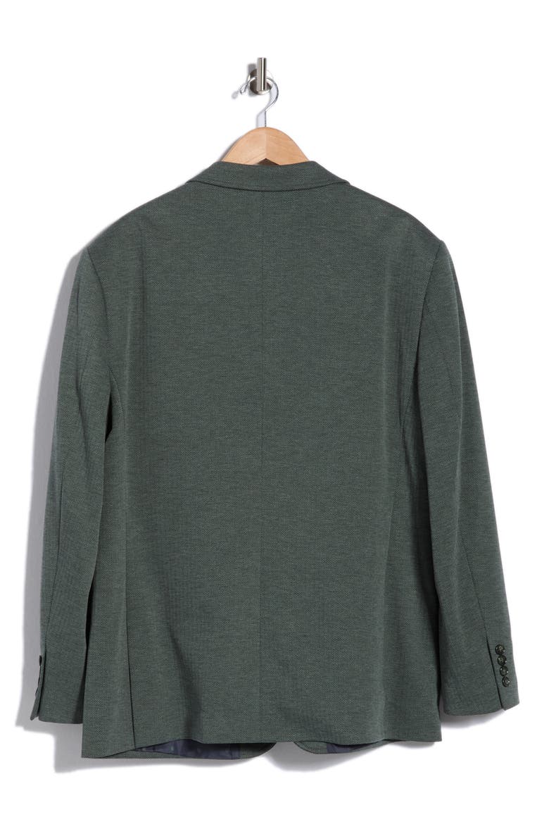 Herringbone Knit Sport Coat, Alternate, color, OLIVE