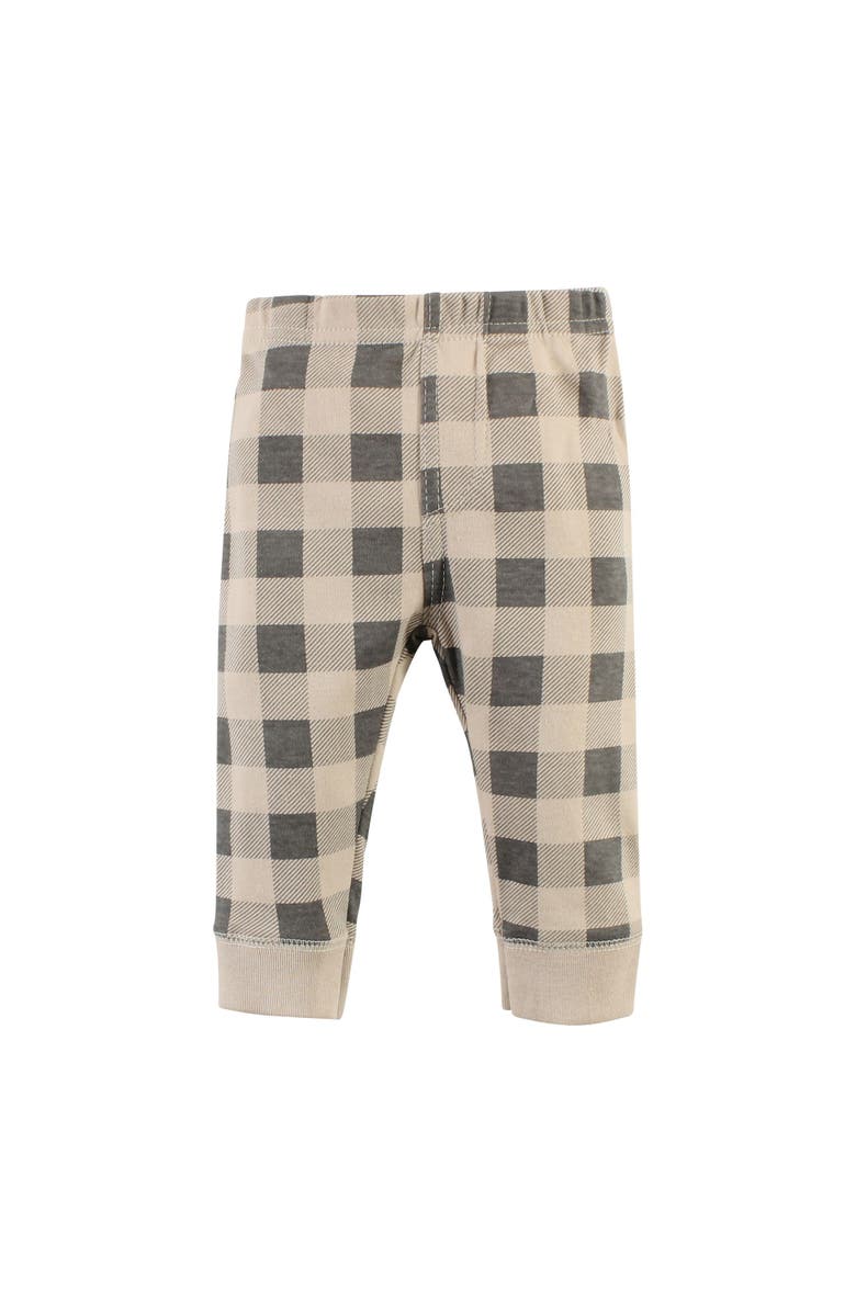 Hudson Baby Long Sleeve Bodysuit, Pants and Shoe, Alternate, color, Snuggle Bear Long Sleeve