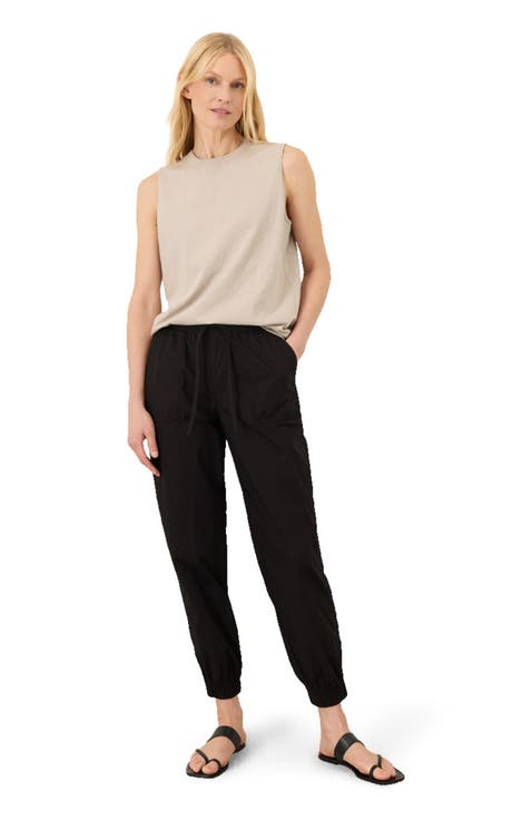 Organic Cotton Monterey Poplin Jogger