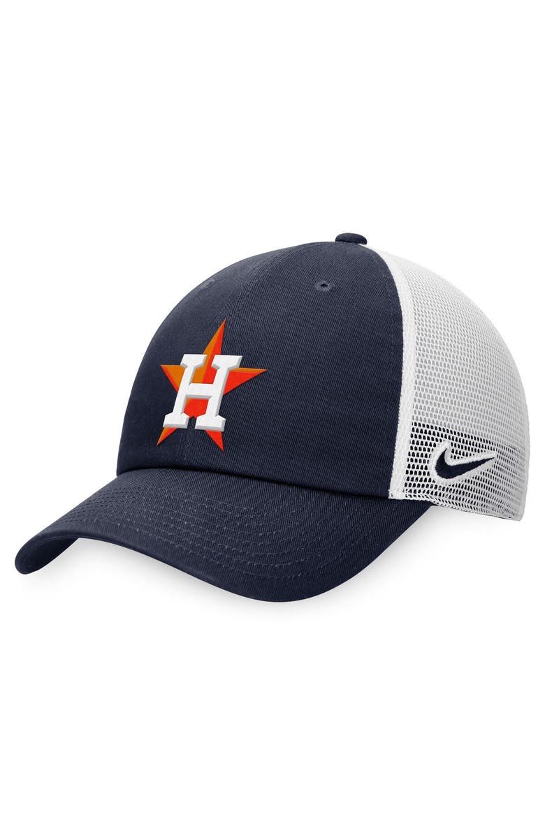 Nike Men's Nike Navy Houston Astros Club Trucker Adjustable Hat, Main, color, Navy