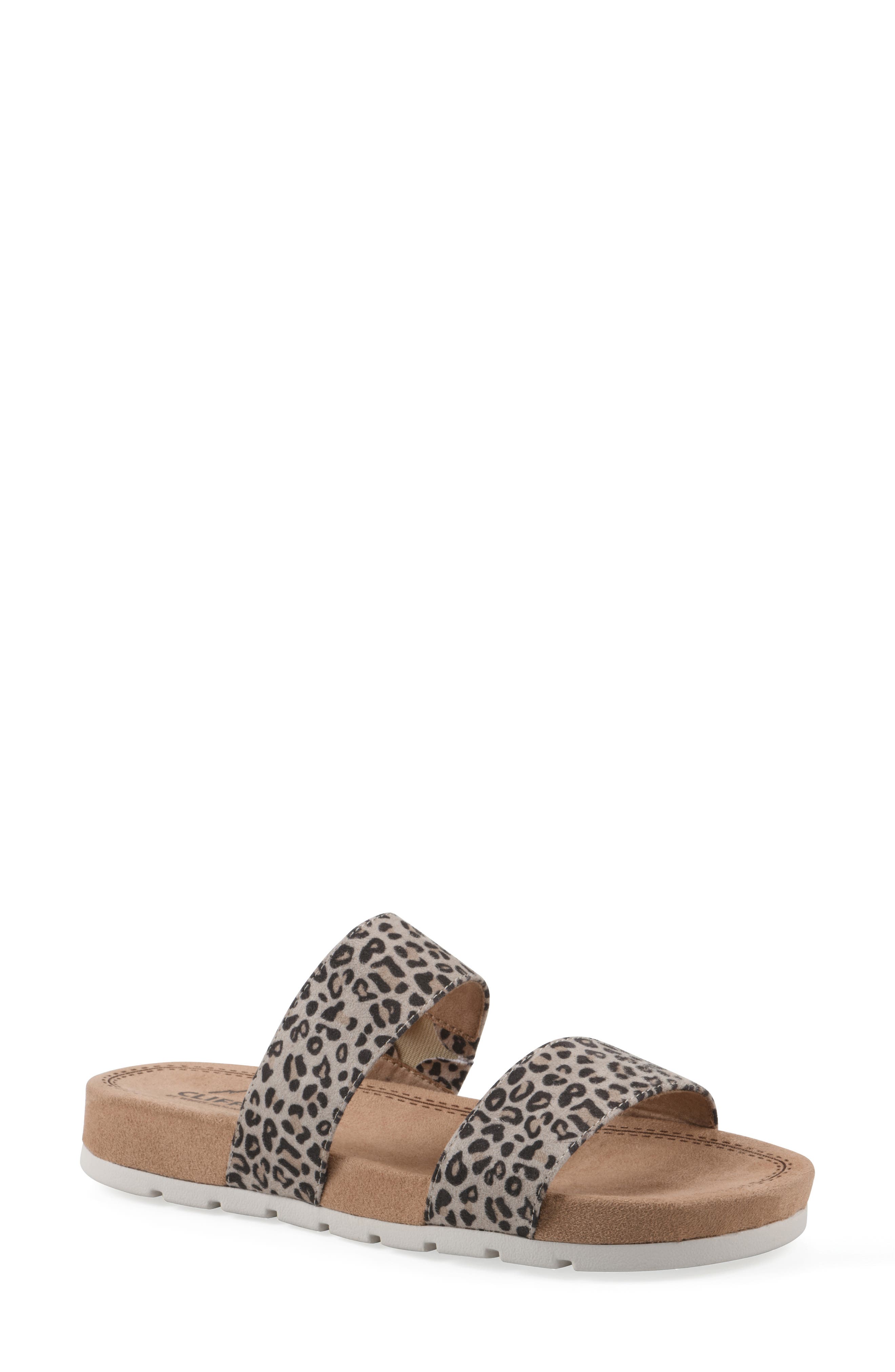  Natural Leopard Suedette