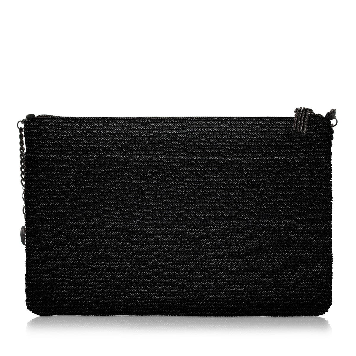 Mary Frances Accessories Primal Balance Crossbody Handbag, Alternate, color, White / Black