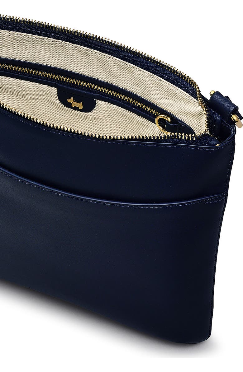 Radley Pockets Large Zip Top Crossbody Bag, Alternate, color, Ink