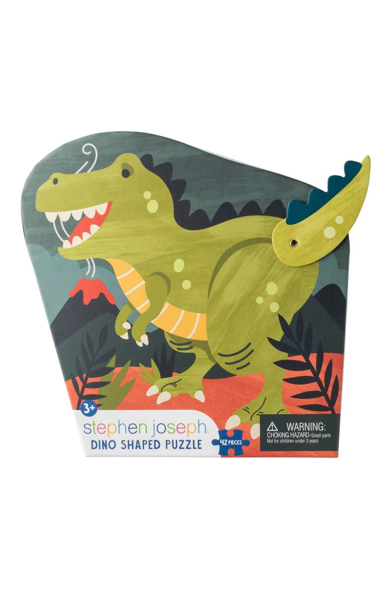 Kids' Shaped Puzzle, Alternate, color, DINO