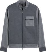 Robert Barakett Isaak Colorblock Knit Jacket