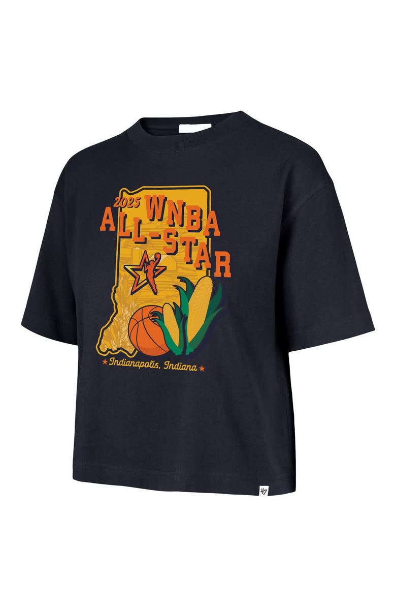 '47 Women's '47 Navy 2025 WNBA All-Star Game Hometown T-Shirt, Alternate, color, 