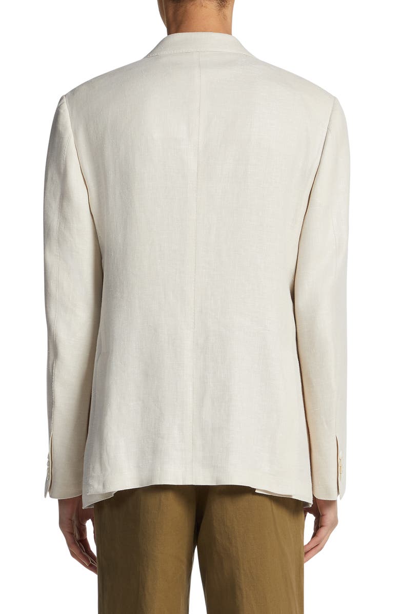 ZEGNA Fairway Crossover Linen & Wool Blend Sport Coat, Alternate, color, 