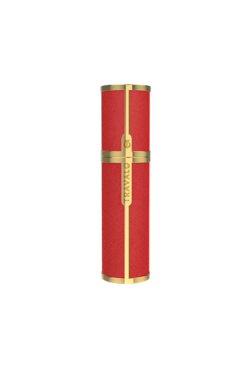 Milano - Red & Gold, Main, color, Holiday Red
