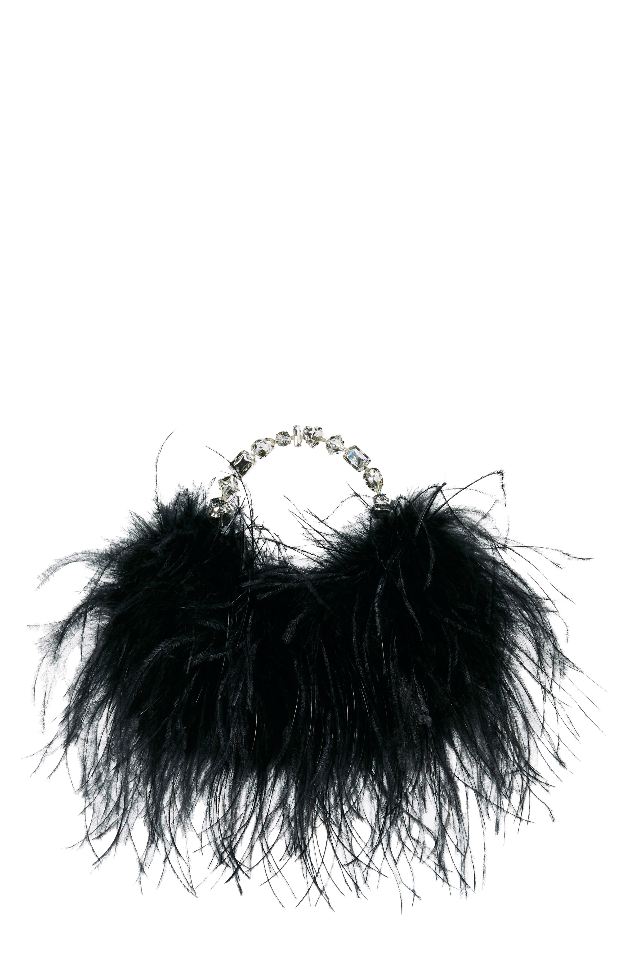 L’alingi Feather Top Handle Bag, Main, color, 