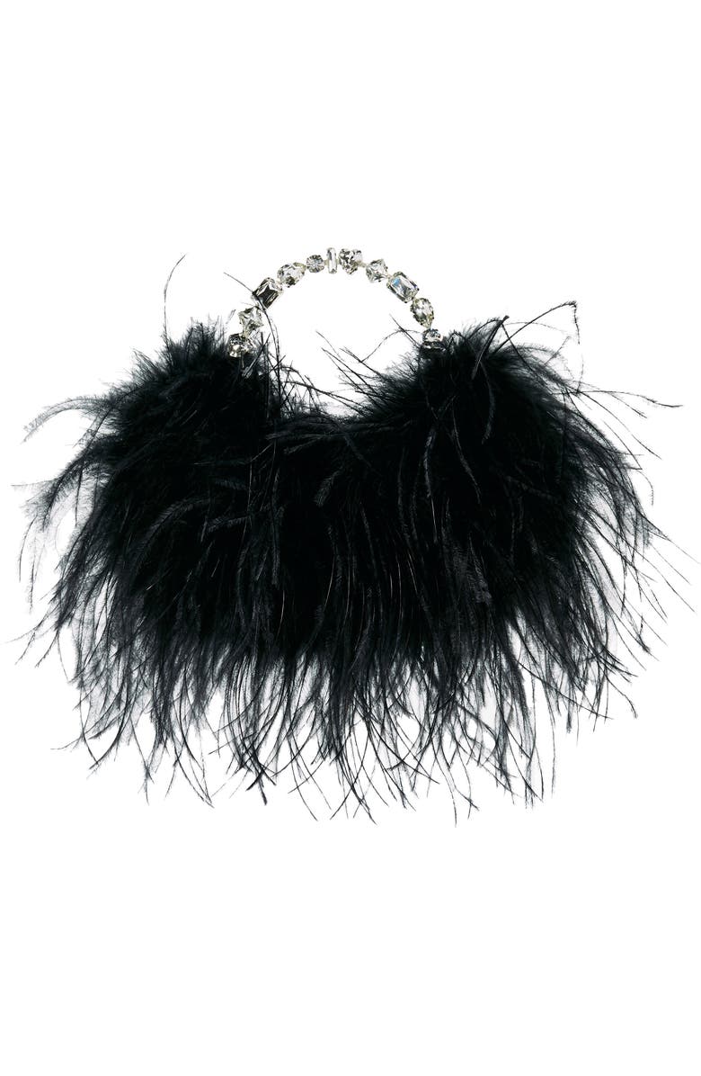 L’alingi Feather Top Handle Bag, Main, color,