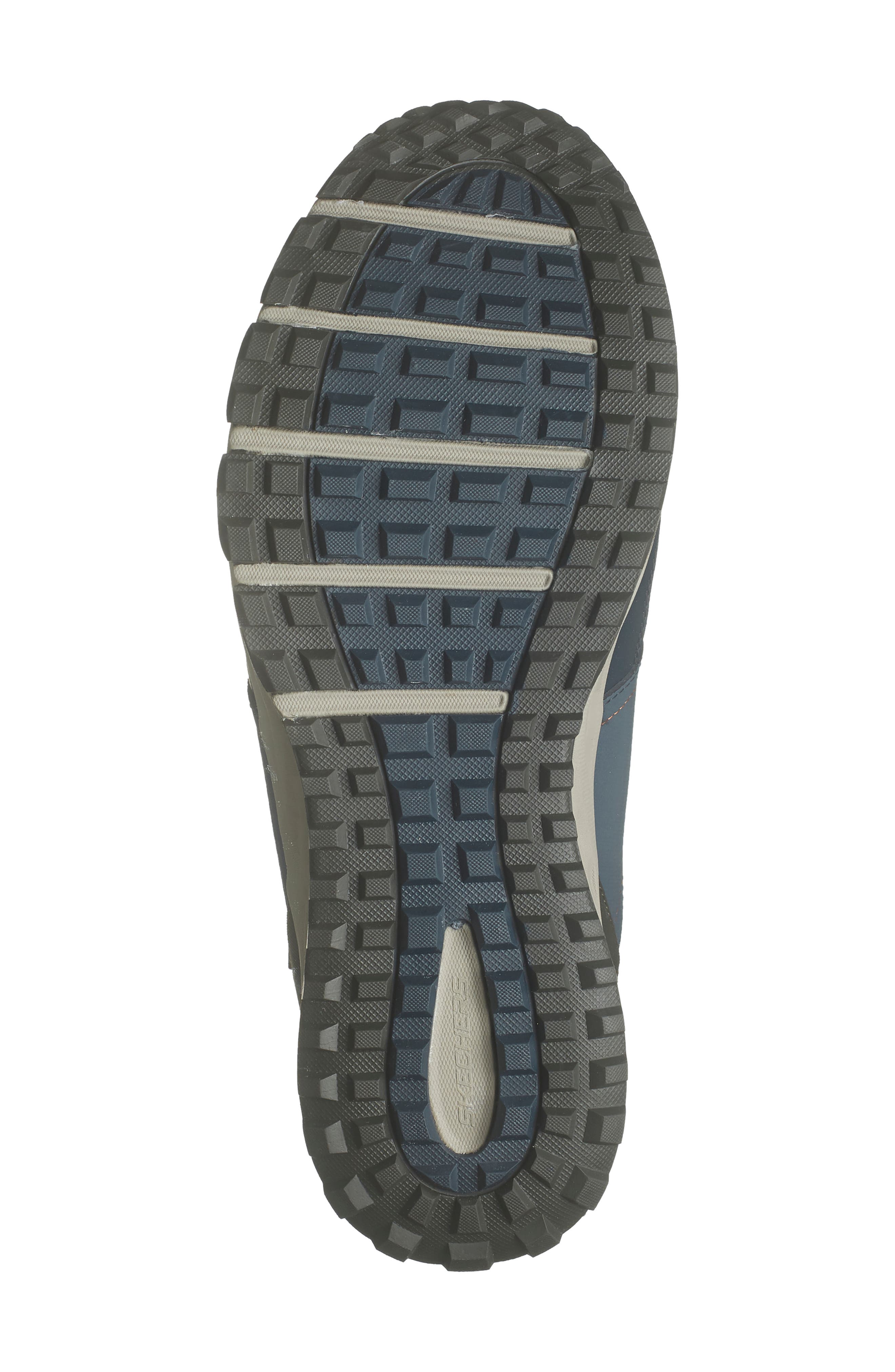 Escape Plan 2.0 Mueldor Leather Trail Shoes, Alternate, color, NAVY/ ORANGE