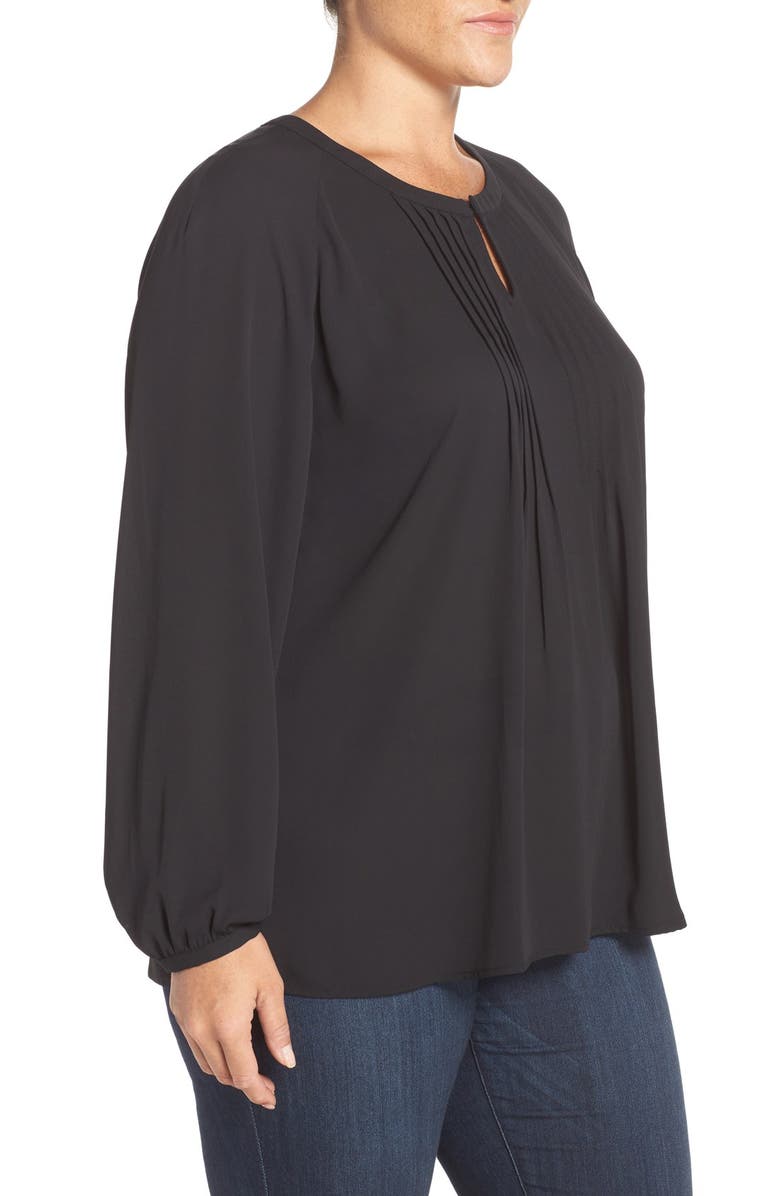 Sejour Pleat Front Peasant Blouse, Alternate, color, 
