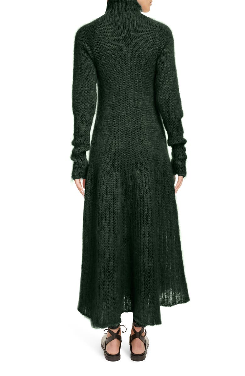 Sara Lanzi Long Sleeve Mohair Blend Sweater Dress, Alternate, color, 