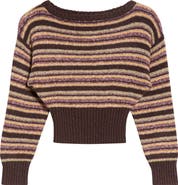 PacSun Cosette Off the Shoulder Rib Sweater