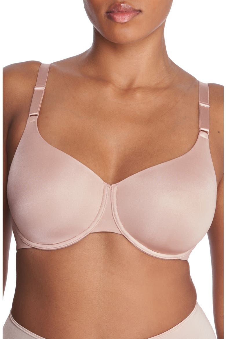 Liquid Full Fit Balconette T-Shirt Bra, Main, color, ROSE BEIGE